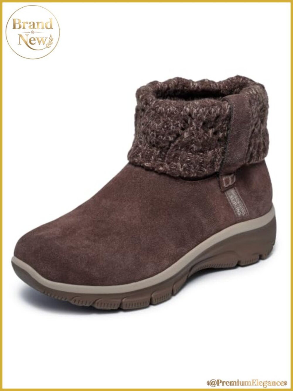 Easy Going Cozy Weather 2 Suede Hands Free Slip-ins Ankle Booties